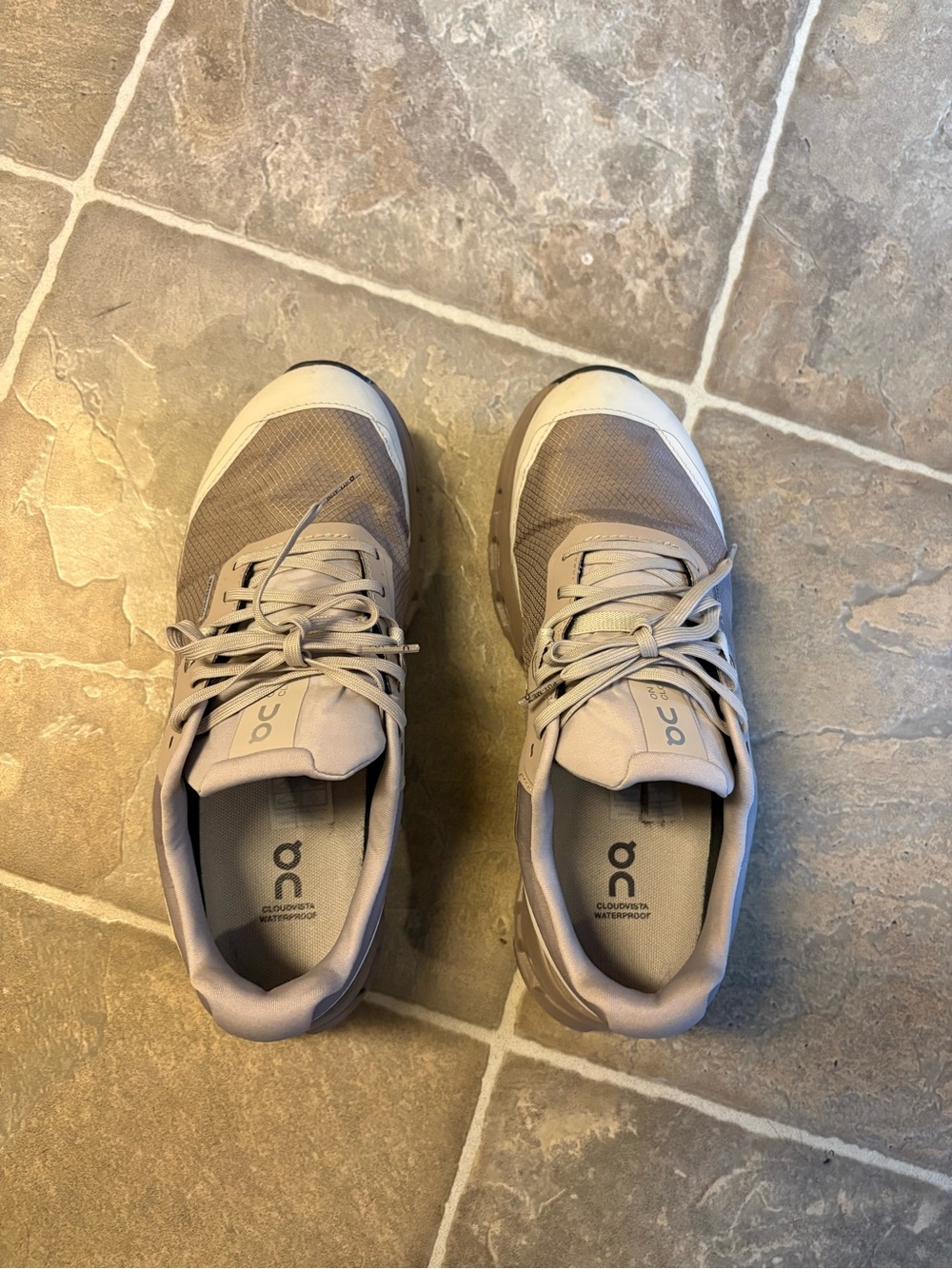 On Running Cloudnova Women’s Running Sneakers in Taupe/Purple